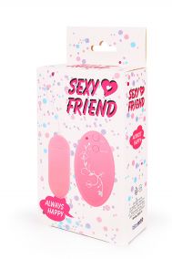 Виброяйцо на дистанционном управлении Sexy Friend розовое
