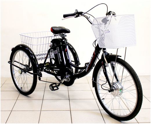 Электрический взрослый трехколесный велосипед Izh Bike Farmer Электро 24