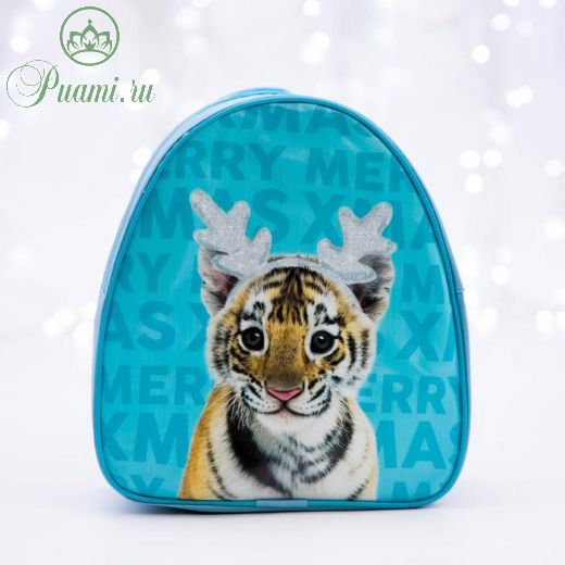 Рюкзак детский Tiger,23 х 20,5 см, кожзам