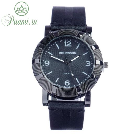 Часы наручные мужские Bolingdun 5156, d=4.5 см, экокожа, микс