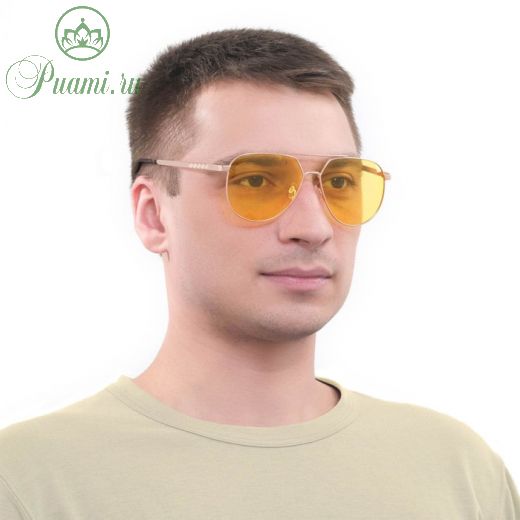 Очки солнцезащитные водительские поляризационные "Мастер К", линза 5.5 х 6 см, дужка 13 см