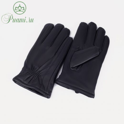 Перчатки, размер 13.5, утеплитель искусственный мех, цвет чёрный