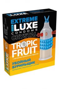 Презерватив Luxe EXTREME Убойный Бурильщик с ароматом тропических фруктов, 1 шт.