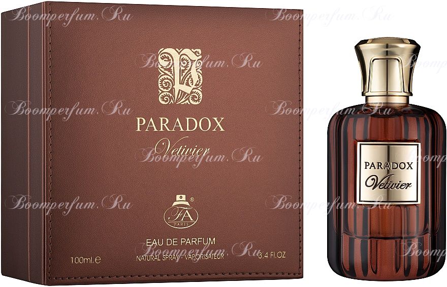 Fragrance World Paradox Vetiver