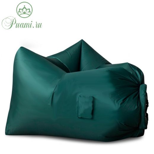 Кресло надувное AirPuf, цвет зелёный