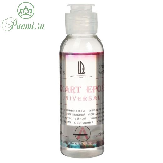 Эпоксидная смола + отвердитель Luxart Epoxy, 150 г, прозрачная