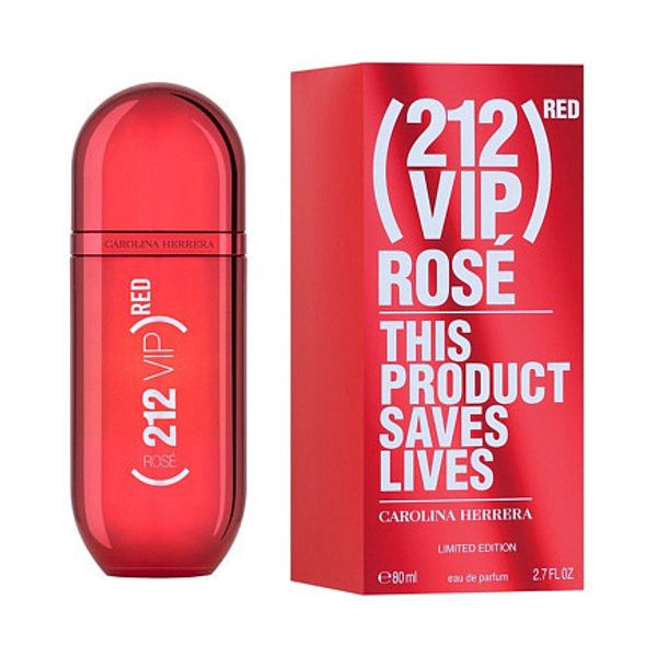 Парфюмерная вода Carolina Herrera 212 Vip Rose Red 80 мл