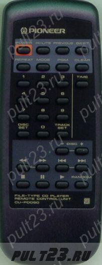 PIONEER CU-PD090, PWW1125, PD-F407, PD-F507
