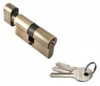 Ключевой цилиндр Rucetti с поворотной ручкой (60 мм) R60CK AB Цвет - Античная бронза