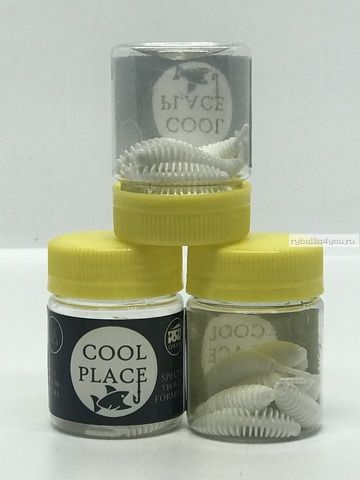 Силиконовые приманки Cool Place Plamp 45 мм / 2 гр / цвет: белый