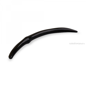 Мягкая приманка Cool Place Worm 7,5 см / цвет: черный