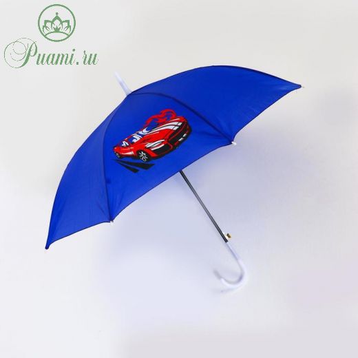 Зонт детский полуавтоматический «Красная машина» d=70 см