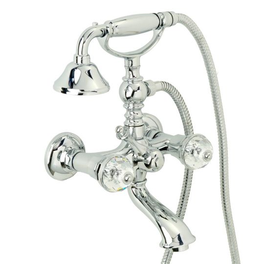 Фото Смеситель для ванны с душем двухвентильный Migliore Prestige crystal ML.PRS-702