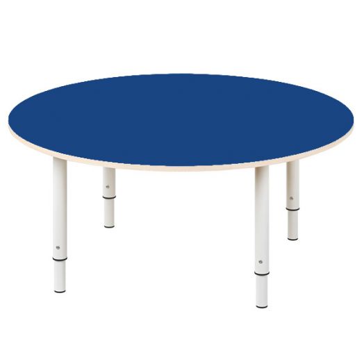 РСН-0020-07 Стол круглый регулируемый Цвет: Синий