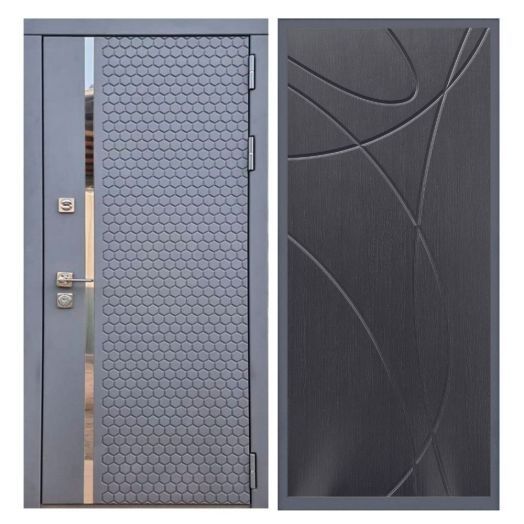 Дверь входная металлическая Армада H24 Силк Титан ФЛ-247 Венге