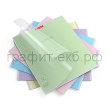 Тетрадь 12л.кл.ErichKrause CoverProBook Neon пластик ассорти 56348/56350/56352/56354/56338