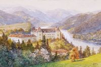 Джанни, Георг -  Вид на замок Грейн на Дунае