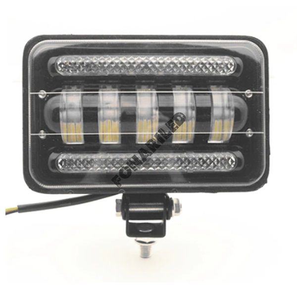 Светодиодная фара 50 ватт FG5-7D-50W combo комбинированный с границей света