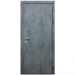 Дверь REX 13 Бетон темный металлическая