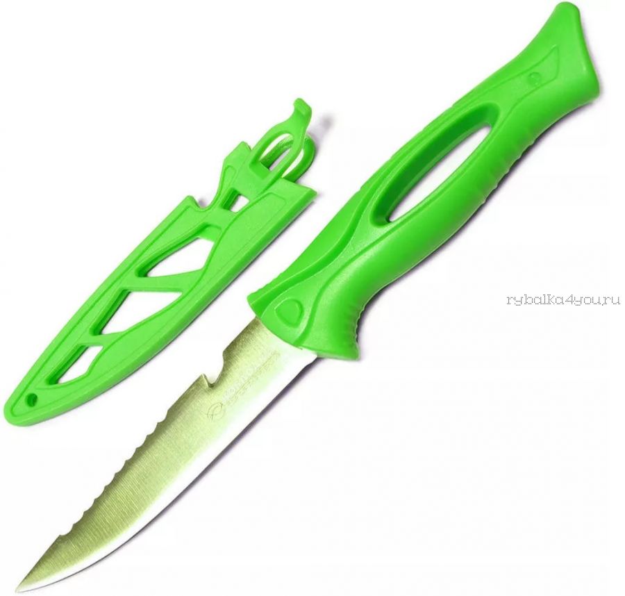 Нож филейный Kosadaka с серейтором и стропорезом N-FN15 10 см