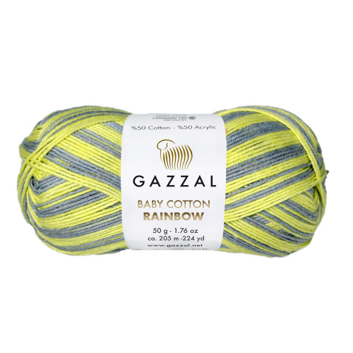 Baby cotton Rainbow (Gazzal) 479