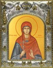 Икона Анна Адрианопольская святая (14х18)