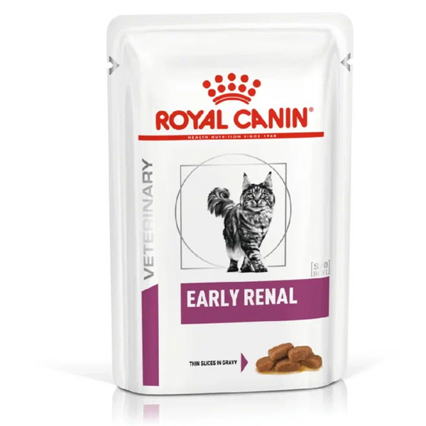 Влажный корм для кошек Royal Canin Renal Early при заболеваниях почек 85 г