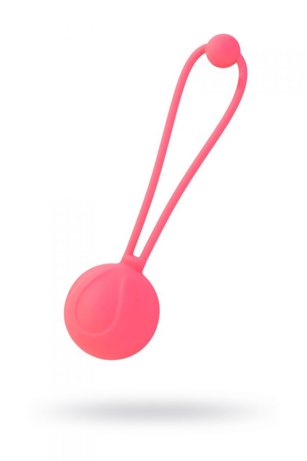 Вагинальный шарик L'EROINA BY TOYFA ROSY, силикон, красный, 10,5 см