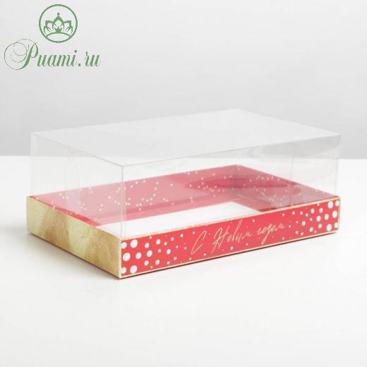 Коробка для десерта Red, 22 х 8 х 13,5 см