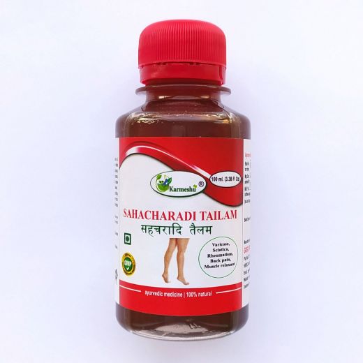 Масло Сахачаради Тайлам | Sahcharadi oil | 100 мл | Karmeshu