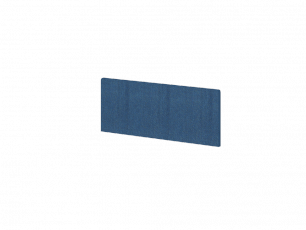 Экран боковой к столам S-060 Sentida (Цвет ткани: синий)