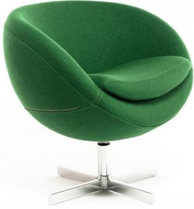 Дизайнерское кресло A686 зеленое