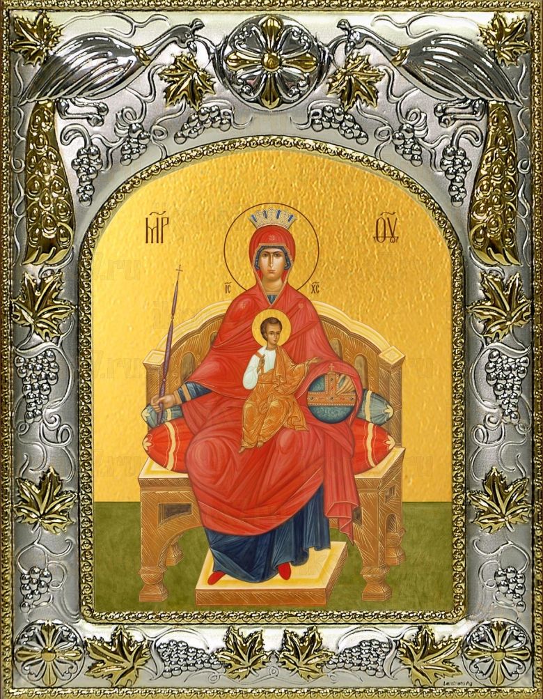 Икона Державная икона Божией матери (14х18)