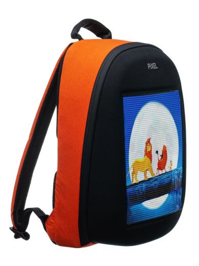 Рюкзак с дисплеем PIXEL ONE (оранжевый)