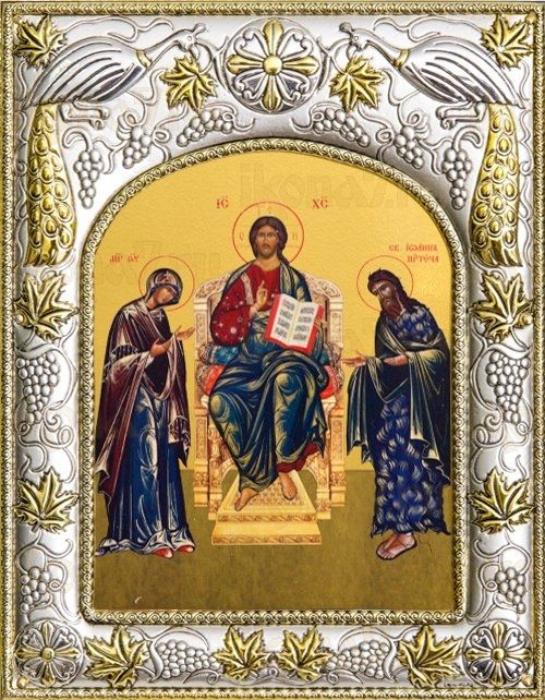 Икона Спас на престоле (14х18)