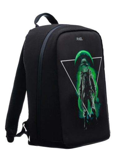 Рюкзак с LED-дисплеем PIXEL MAX - BLACK MOON (чёрный)