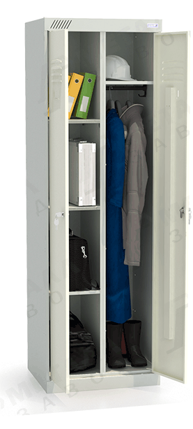 ШМУ 22-600 Шкаф универсальный с белыми дверьми