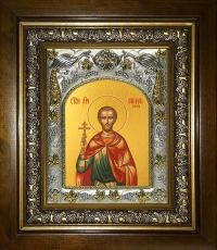 Икона Виктор Коринфский священномученик (14х18)