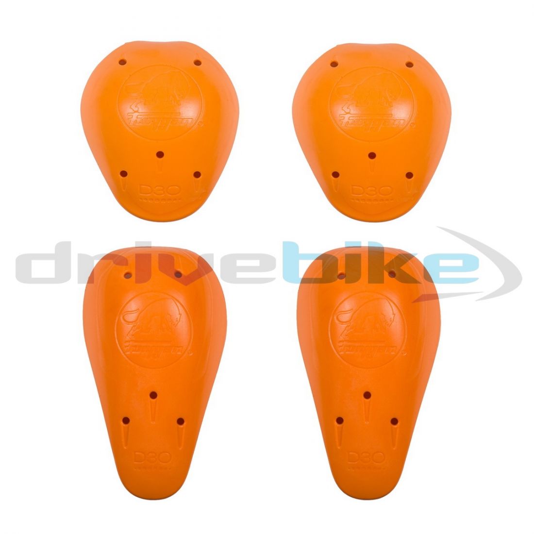 FURYGAN Защитные вставки локти+плечи D3O, цвет Оранжевый