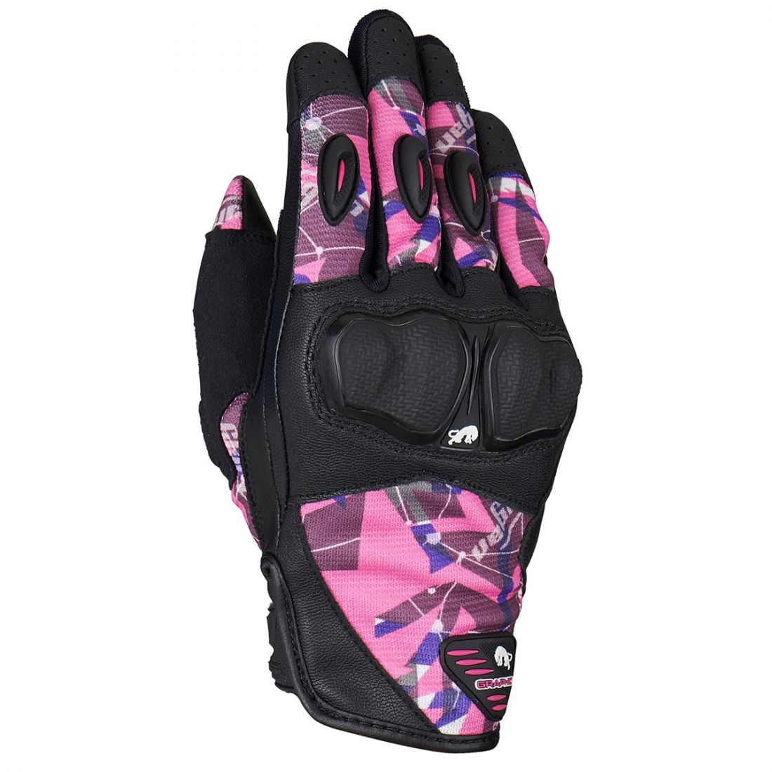 FURYGAN Перчатки GRAPHIC EVO2 LADY кожа, цвет Черный/Розовый