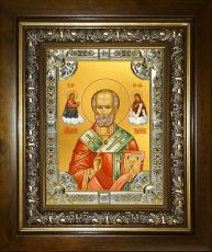 Икона Николай чудотворец архиепископ Мир Ликийских святитель (18х24)