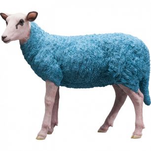 Статуэтка Sheep, коллекция "Овечка" 49*60*21, Полирезин, Голубой