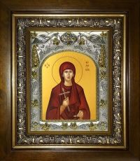Икона Евдокия Илиопольская преподобномученица (14х18)