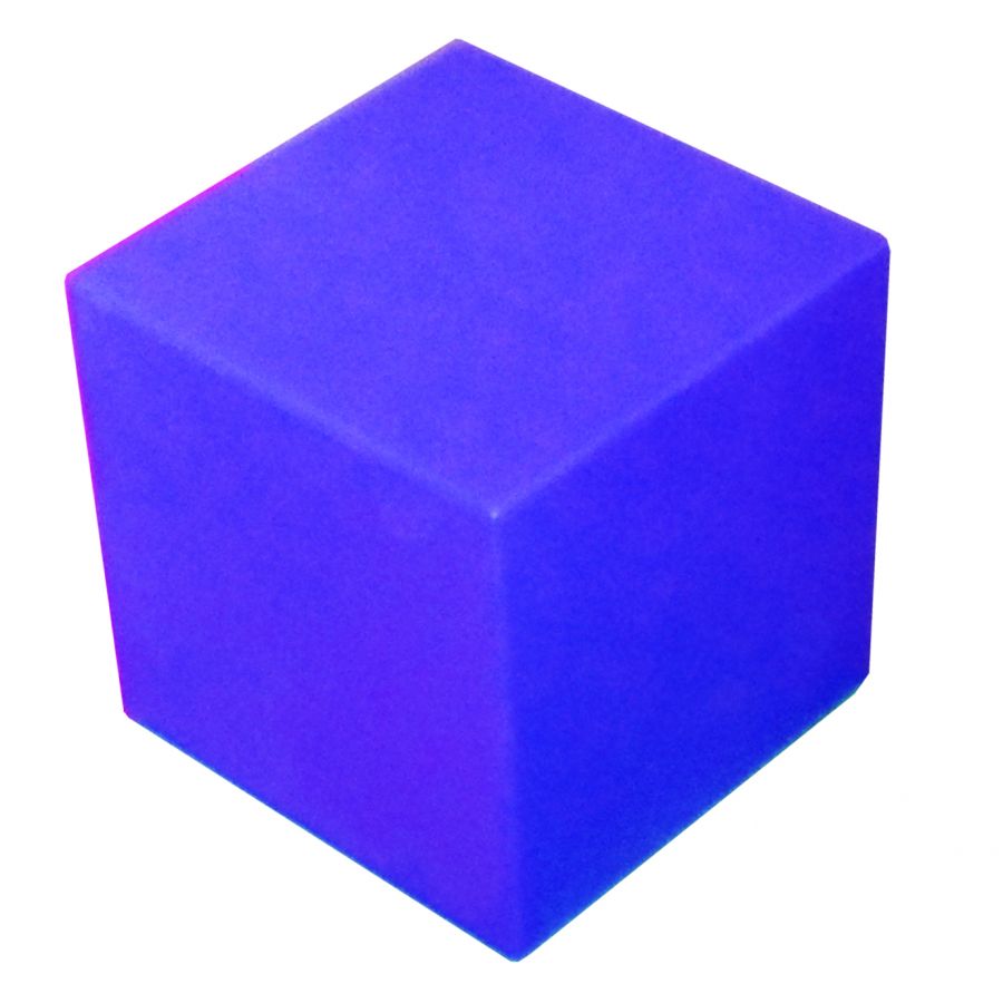 Куб цветной 30*30*30 см