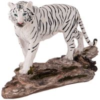 Фигурка "Белый тигр" 35x11.5 см. h=26 см