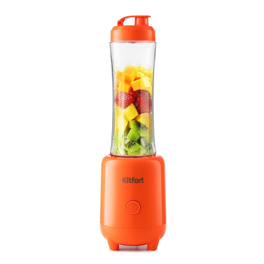 Блендер Shake & Take KitFort KT-3023-4 (оранжевый)