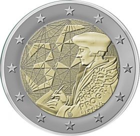 35 лет программе Эразмус 2 евро Литва 2022