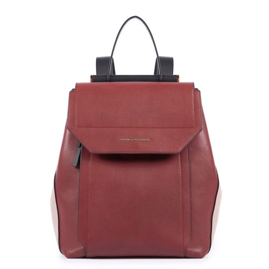 Женский кожаный рюкзак Piquadro CA4579W92/R темно-красный