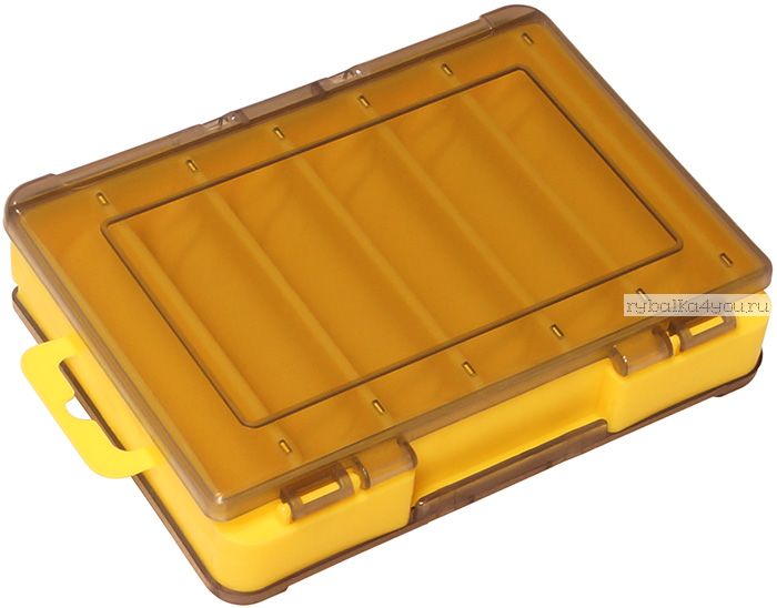 Коробка для воблеров Kosadaka TB-S31E двухсторонняя цвет: желтый