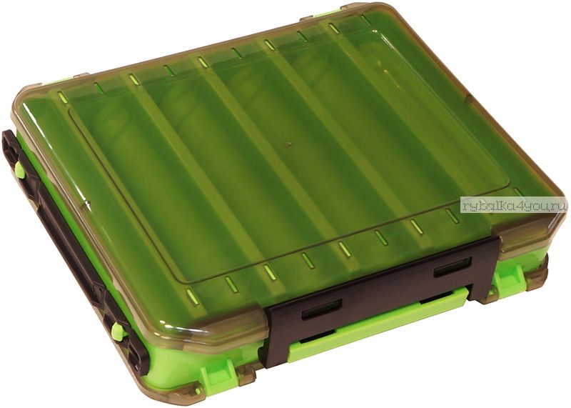 Коробка для воблеров Kosadaka TB-S31C двухсторонняя цвет: зеленый